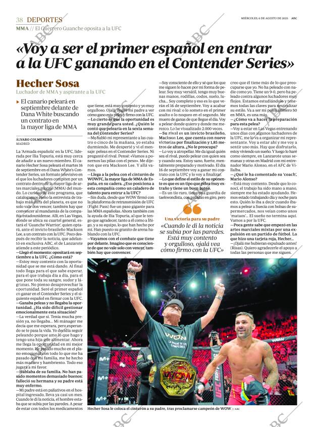 ABC MADRID 06-08-2025 página 38