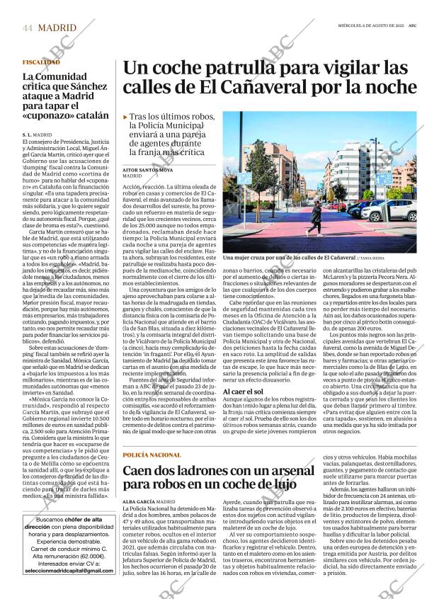 ABC MADRID 06-08-2025 página 44