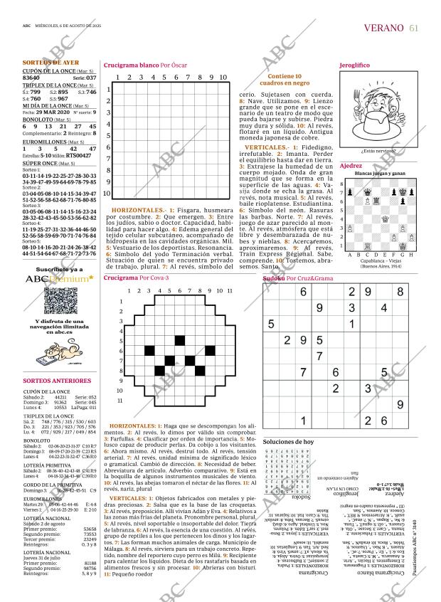 ABC MADRID 06-08-2025 página 61