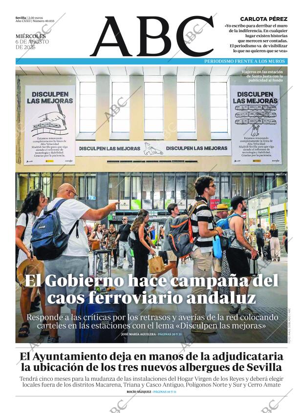 ABC SEVILLA 06-08-2025 página 1