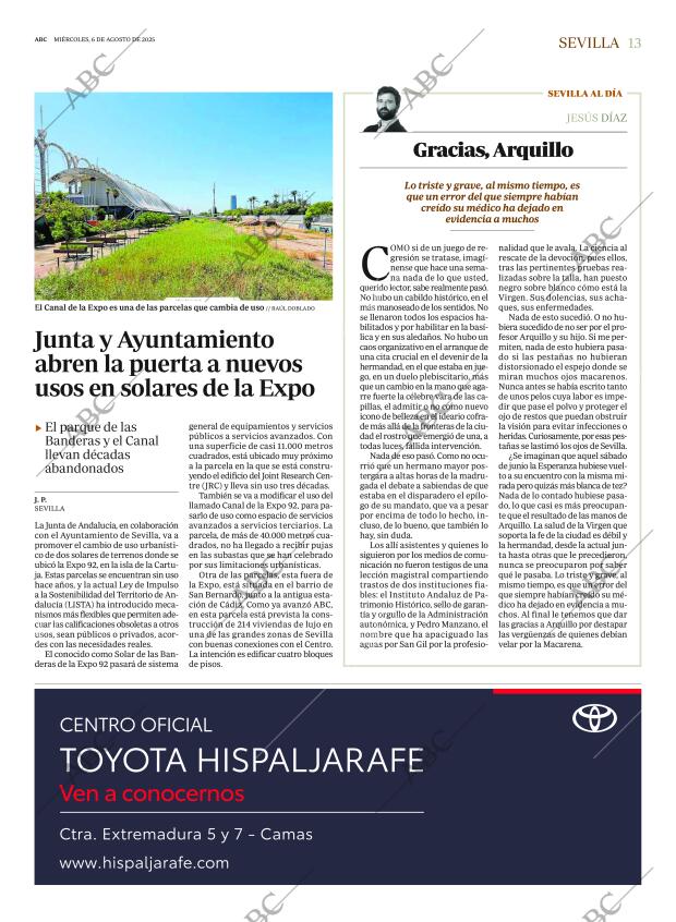ABC SEVILLA 06-08-2025 página 13