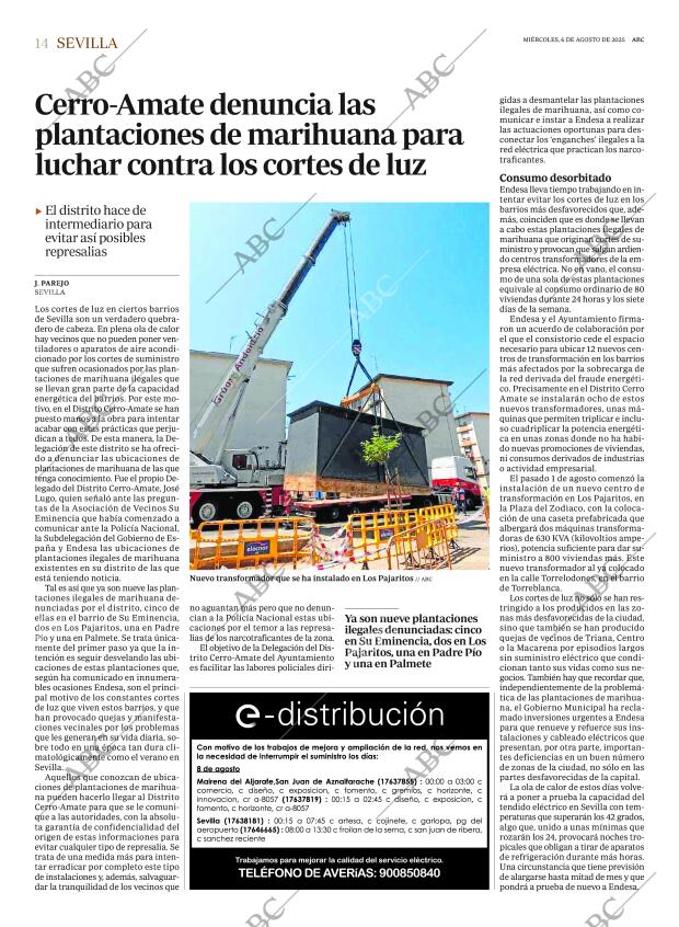 ABC SEVILLA 06-08-2025 página 14