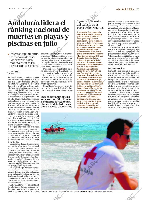 ABC SEVILLA 06-08-2025 página 23