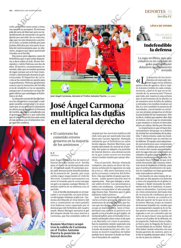 ABC SEVILLA 06-08-2025 página 53