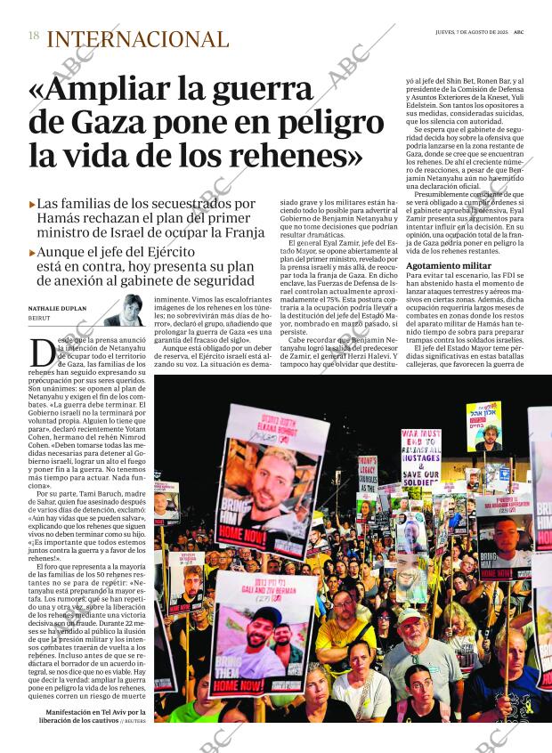 ABC MADRID 07-08-2025 página 18