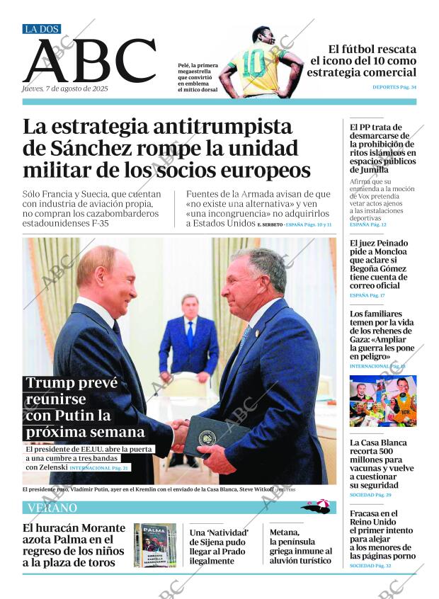 ABC MADRID 07-08-2025 página 2