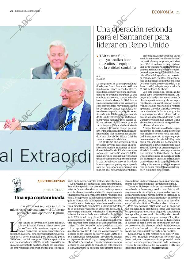 ABC MADRID 07-08-2025 página 25
