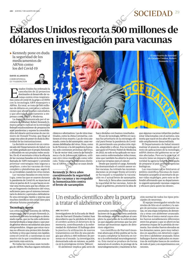 ABC MADRID 07-08-2025 página 29