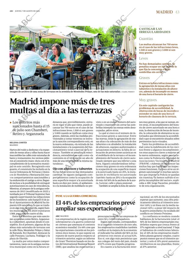 ABC MADRID 07-08-2025 página 43