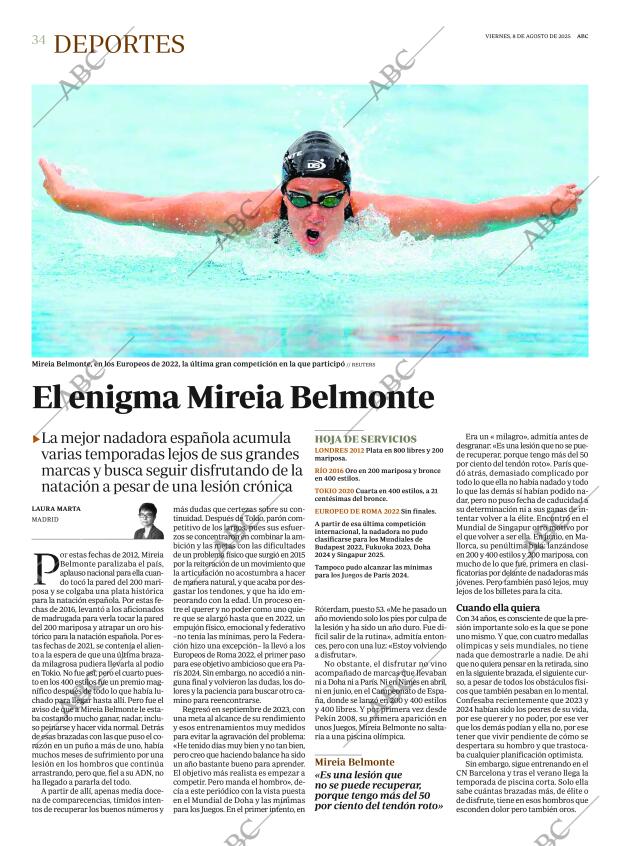 ABC MADRID 08-08-2025 página 34
