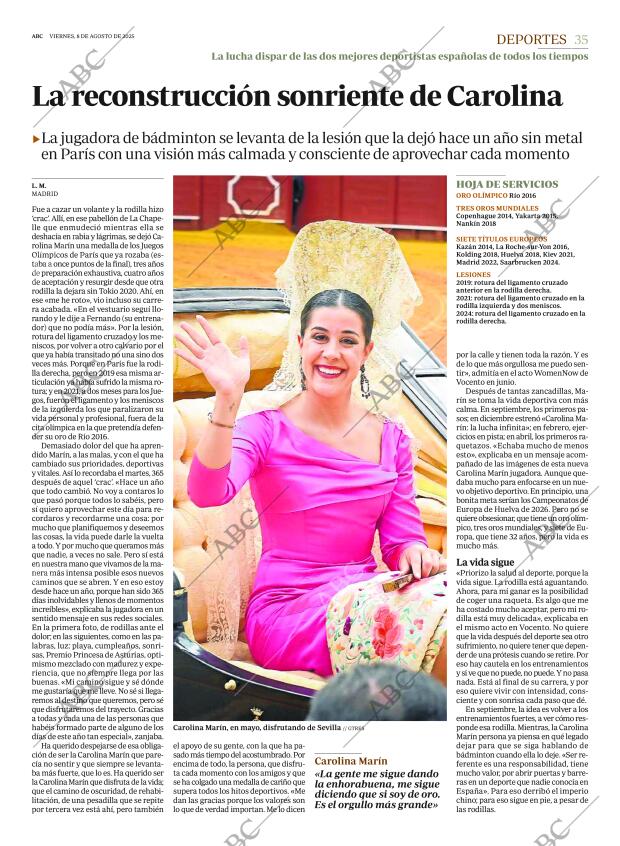 ABC MADRID 08-08-2025 página 35