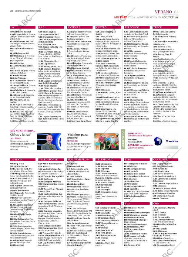 ABC MADRID 08-08-2025 página 63