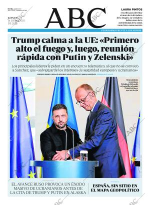 ABC SEVILLA 14-08-2025 página 1