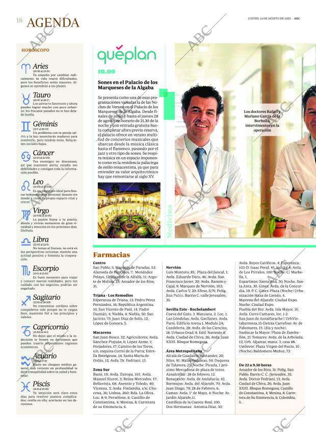 ABC SEVILLA 14-08-2025 página 18
