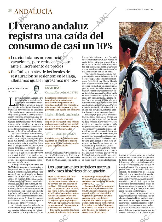 ABC SEVILLA 14-08-2025 página 20