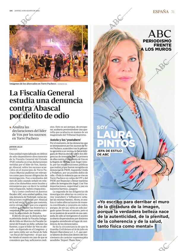 ABC SEVILLA 14-08-2025 página 31