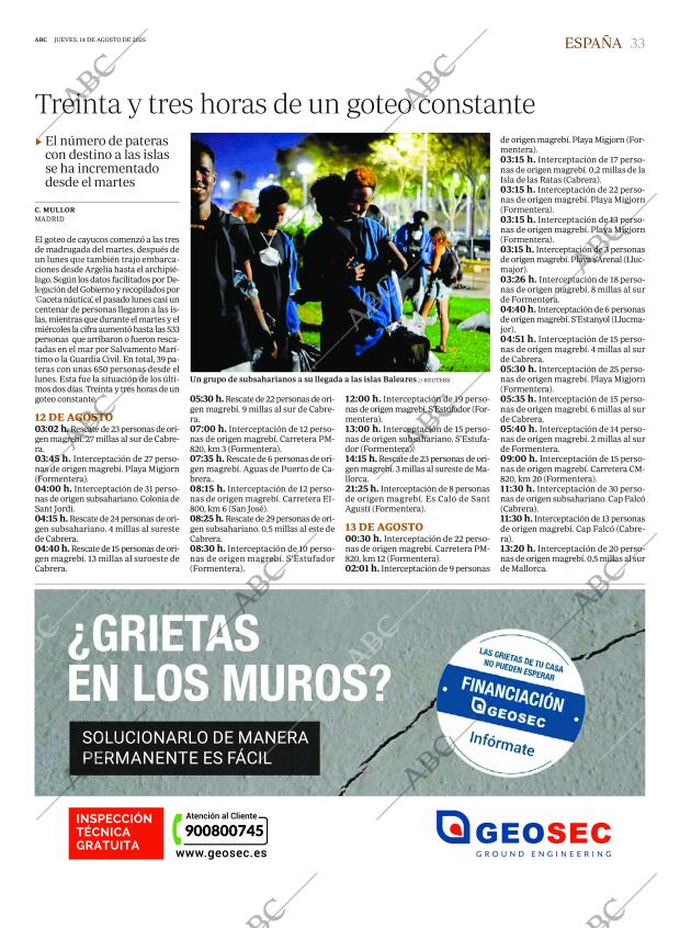 ABC SEVILLA 14-08-2025 página 33