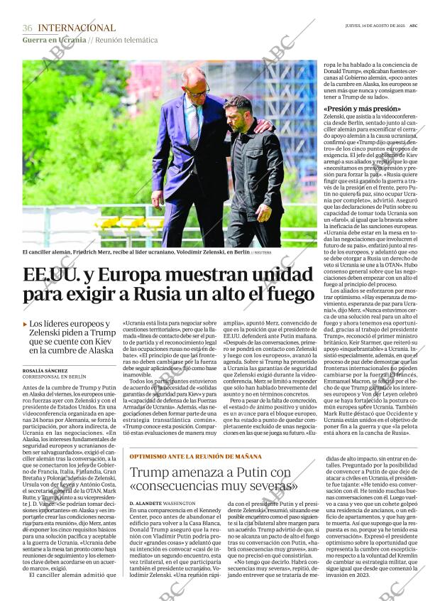 ABC SEVILLA 14-08-2025 página 36