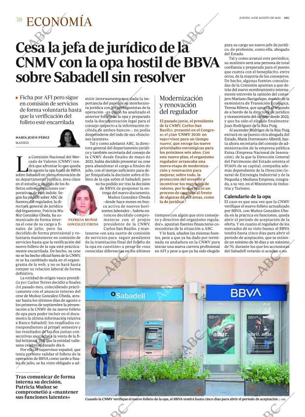 ABC SEVILLA 14-08-2025 página 38