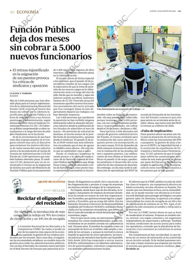 ABC SEVILLA 14-08-2025 página 40
