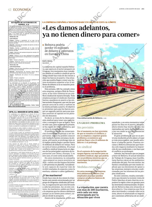 ABC SEVILLA 14-08-2025 página 42