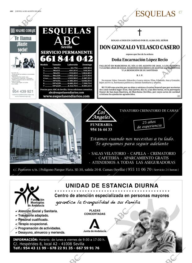 ABC SEVILLA 14-08-2025 página 47