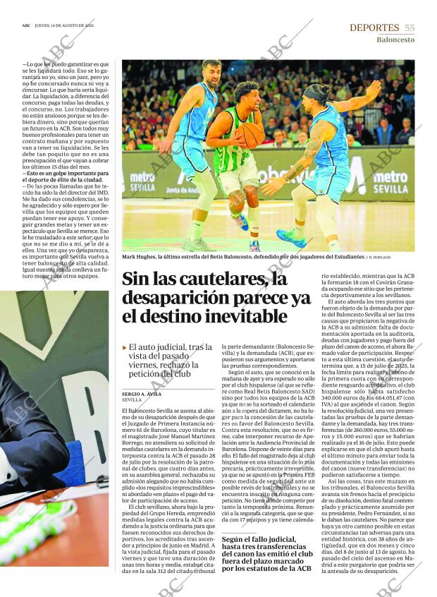 ABC SEVILLA 14-08-2025 página 55