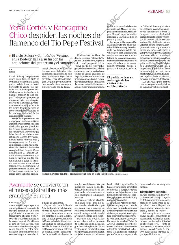 ABC SEVILLA 14-08-2025 página 63
