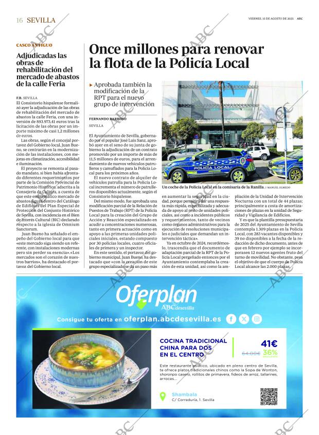 ABC SEVILLA 15-08-2025 página 16