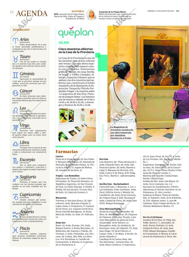 ABC SEVILLA 15-08-2025 página 18