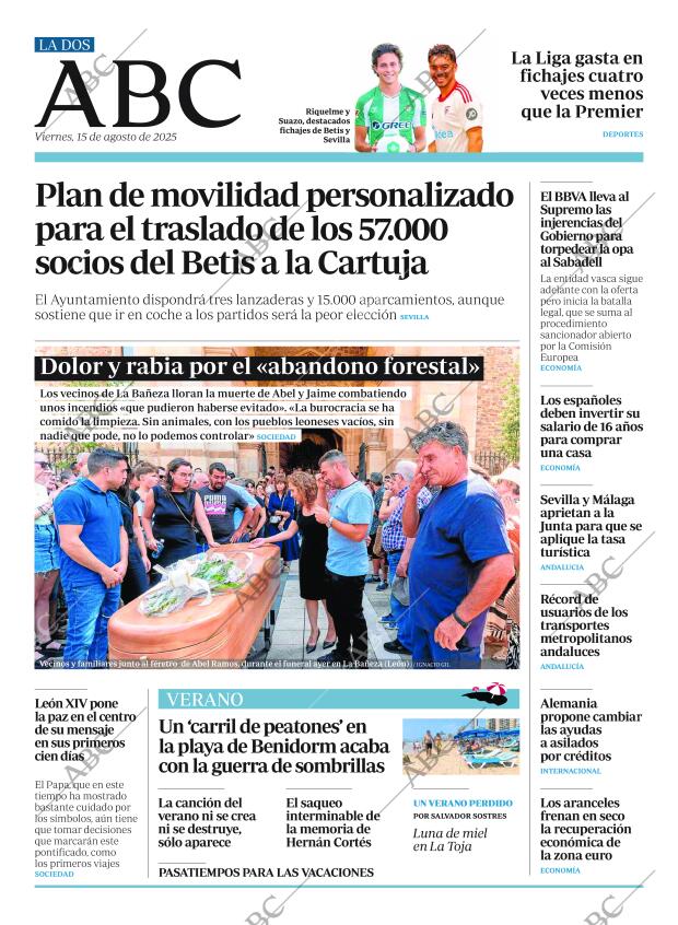 ABC SEVILLA 15-08-2025 página 2