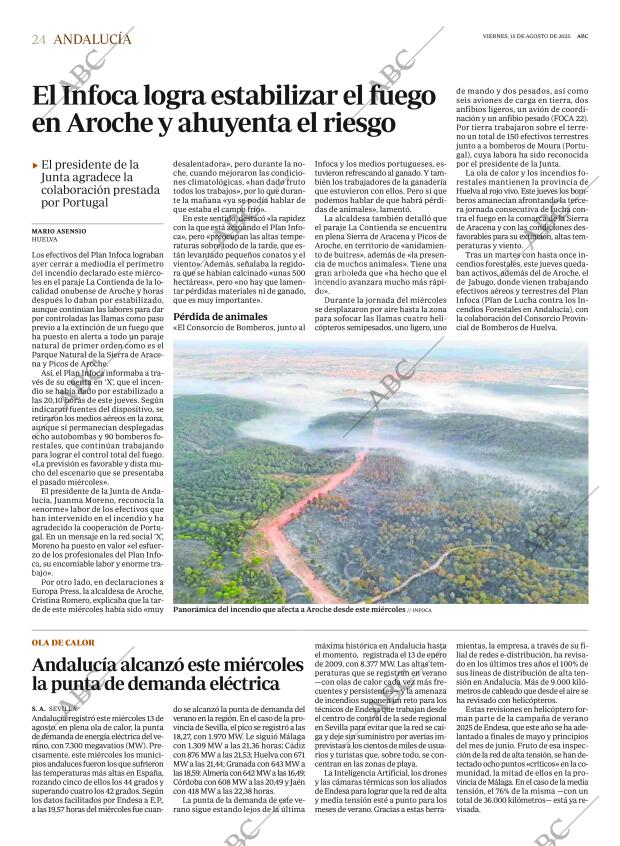 ABC SEVILLA 15-08-2025 página 24
