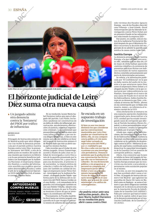 ABC SEVILLA 15-08-2025 página 30