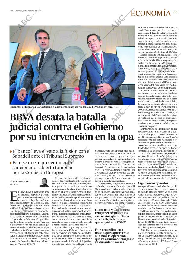 ABC SEVILLA 15-08-2025 página 35