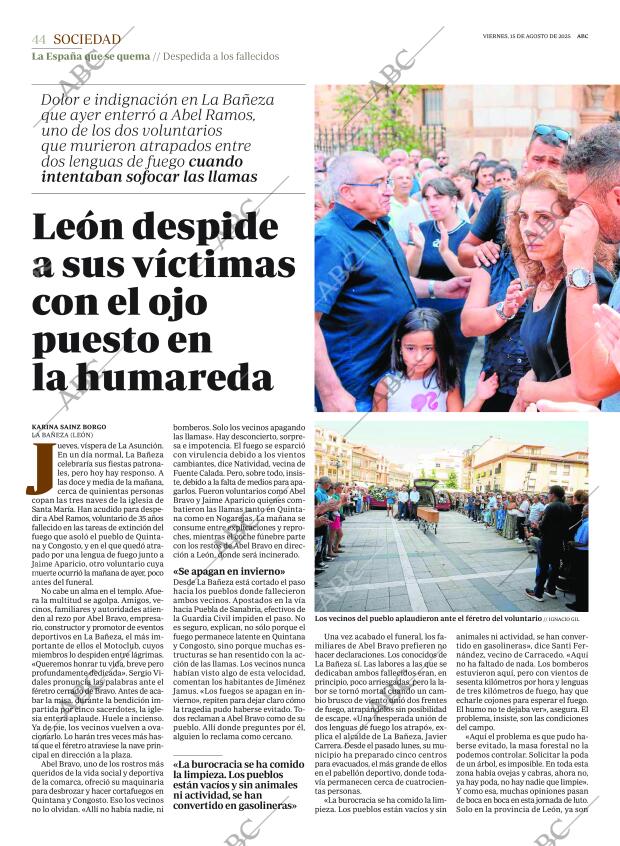 ABC SEVILLA 15-08-2025 página 44