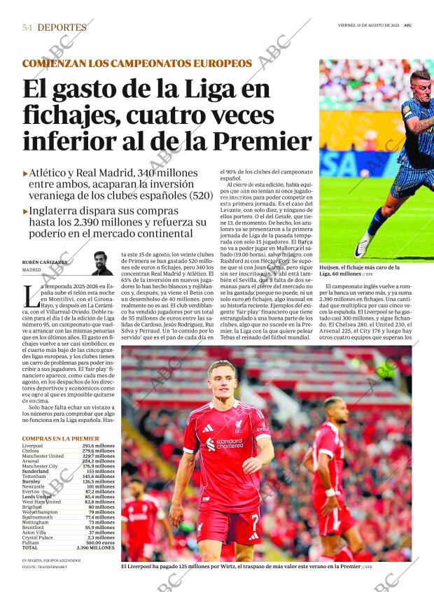 ABC SEVILLA 15-08-2025 página 54