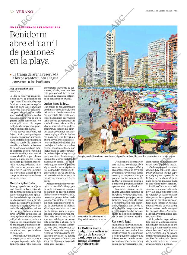 ABC SEVILLA 15-08-2025 página 62