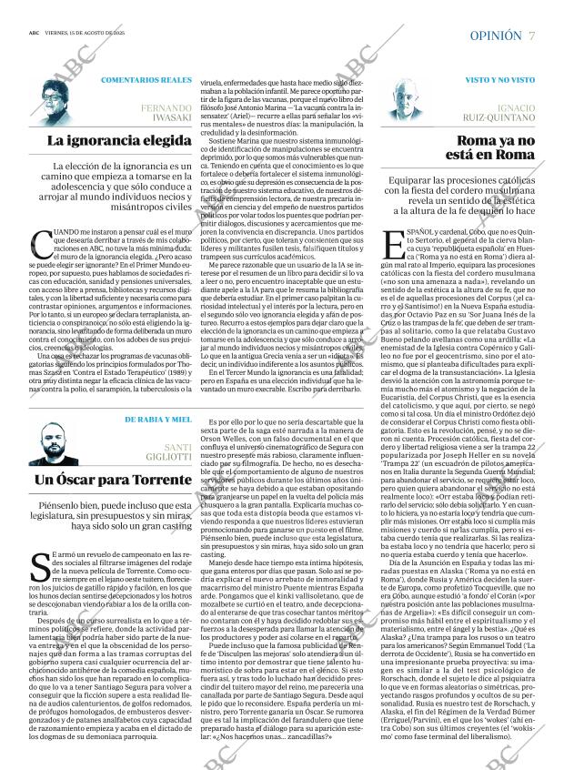 ABC SEVILLA 15-08-2025 página 7