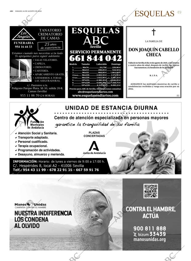 ABC SEVILLA 16-08-2025 página 49