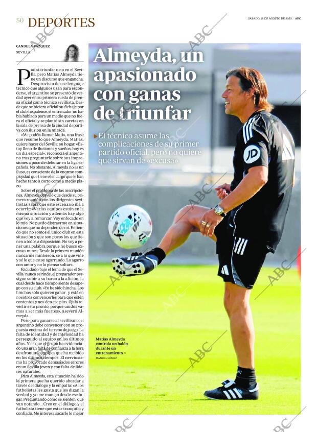ABC SEVILLA 16-08-2025 página 50