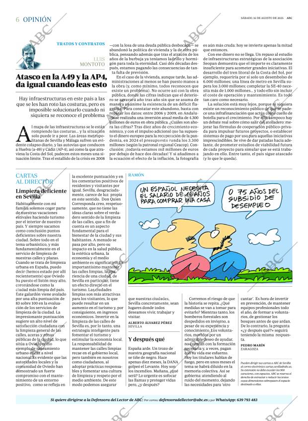 ABC SEVILLA 16-08-2025 página 6
