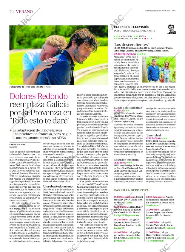 ABC SEVILLA 16-08-2025 página 70