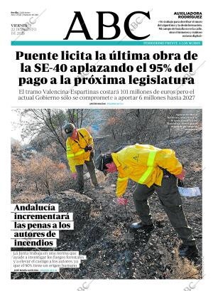 ABC SEVILLA 22-08-2025 página 1