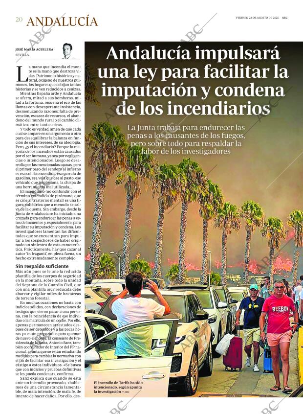 ABC SEVILLA 22-08-2025 página 20