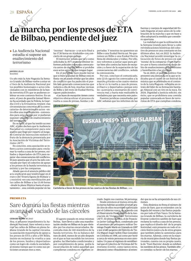 ABC SEVILLA 22-08-2025 página 28