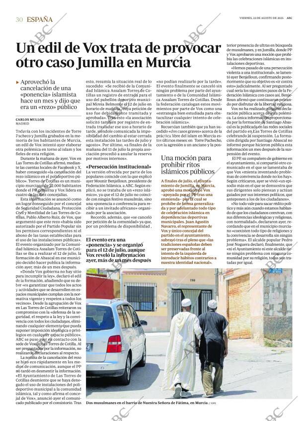 ABC SEVILLA 22-08-2025 página 30