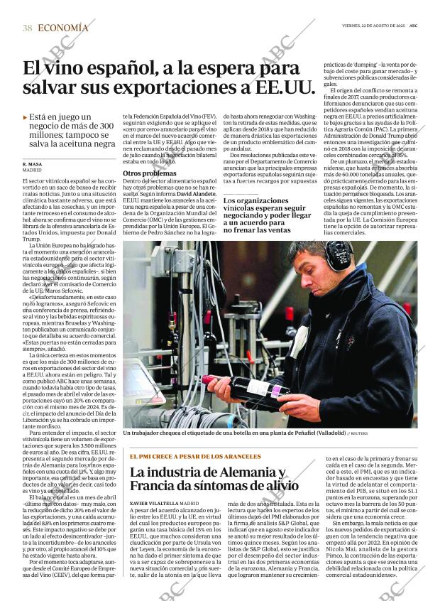 ABC SEVILLA 22-08-2025 página 38