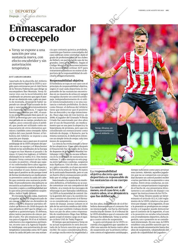 ABC SEVILLA 22-08-2025 página 52