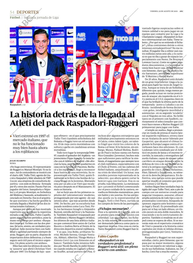 ABC SEVILLA 22-08-2025 página 54
