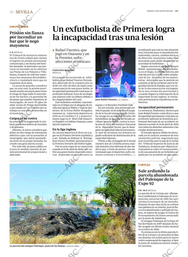 ABC SEVILLA 23-08-2025 página 16